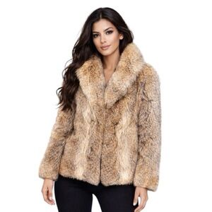 Vintage Fur Coat - Coyote